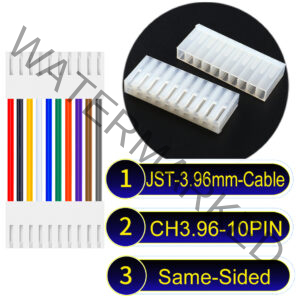 Molex KK3.96 10-Pin Same-Side-Head 3.96mm PVC Cable