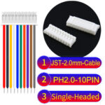 JST PH2.0 10Pin Single-Headed Cable