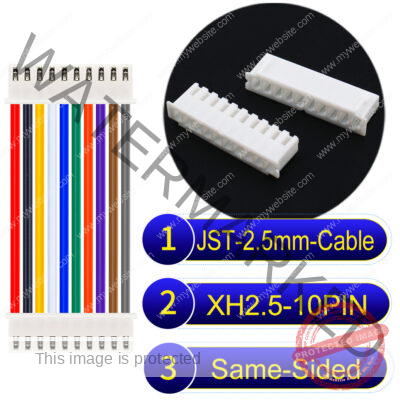 JST XH 10Pin Same-Side-Head Cable