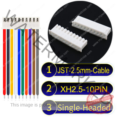 JST XH 10Pin Single-Headed Cable