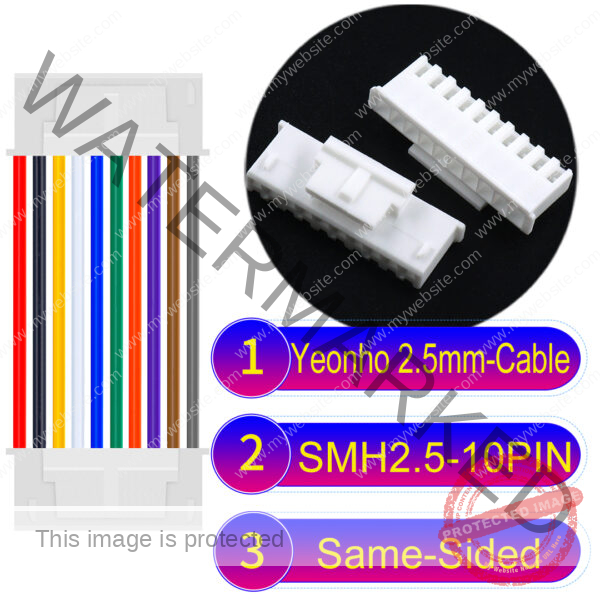 yeonho SMH250 10Pin Same-Side-Head Cable