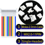 Molex MX2.0mm 11-Pin Female Single-Headed Cable