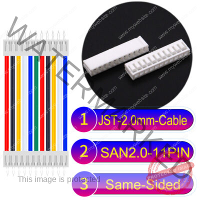 JST 2.0mm SAN2.0 11Pin Single-Headed Cable