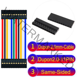 Dupont 2.0mm 11Pin Same-Side-Head Cable