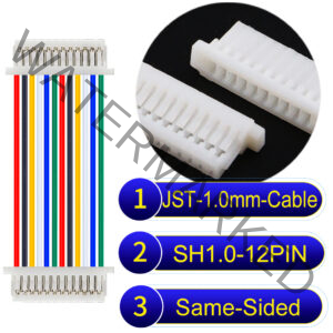 JST SH1.0 12Pin Same-Side-Head Cable