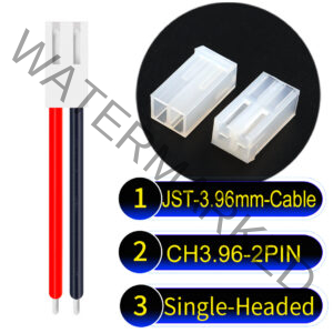 Molex KK3.96 2-Pin Single-Headed 3.96mm PVC Cable