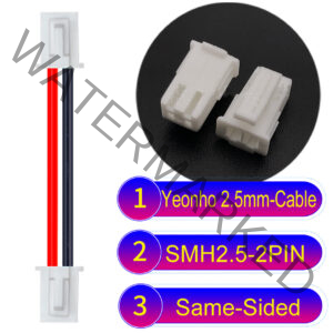 yeonho SMH250 2Pin Same-Side-Head Cable