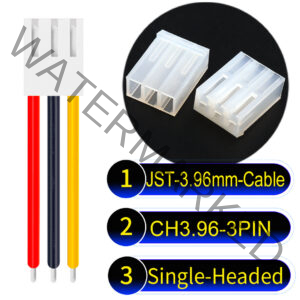 Molex KK3.96 3-Pin Single-Headed 3.96mm PVC Cable