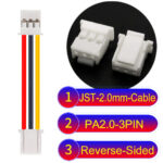 JST PA2.0 3Pin Reverse-Side-Head Cable