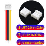 JST PH2.0 3Pin Single-Headed Cable