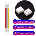 JST 2.5mm SCN2.5 3Pin Reverse-Side-Head Cable