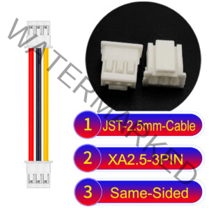 JST 2.5mm XA 3Pin Same-Side-HeadCable