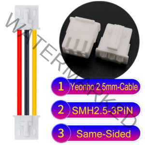 yeonho SMH250 3Pin Same-Side-Head Cable