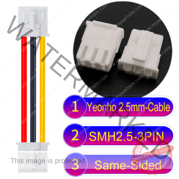 yeonho SMH250 3Pin Same-Side-Head Cable