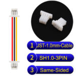 JST SH1.0 3Pin Same-Side-Head Cable