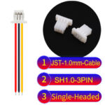 JST SH1.0 3Pin Single-Headed Cable