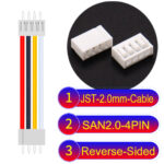 JST 2.0mm SAN2.0 4Pin Reverse-Side-Head Cable