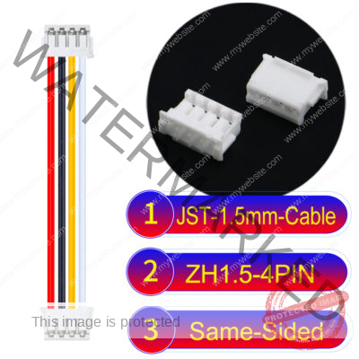 JST ZH1.5 4Pin Same-Side-Head Cable