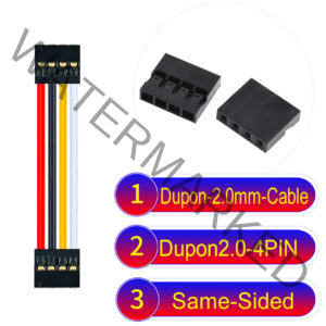 Dupont 2.0mm 4Pin Same-Side-Head Cable