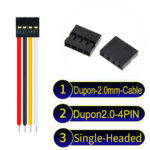 Dupont 2.0mm 4Pin Single-Headed Cable