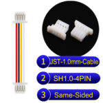 JST SH1.0 4Pin Same-Side-Head Cable