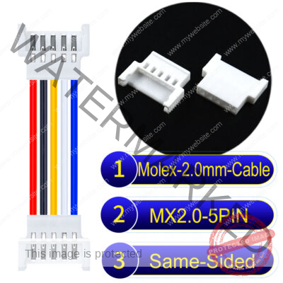 Molex MX2.0mm 5-Pin Female Same-Side-Head Cable