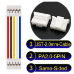 JST PA2.0 5Pin Same-Side-Head Cable