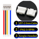 JST PA2.0 5Pin Single-Headed Cable