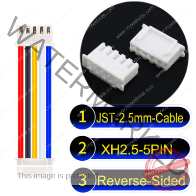 JST XH 5Pin Reverse-Side-Head Cable