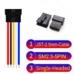 JST 2.5mm SM2.54 5Pin Female Single-Headed Cable