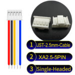 JST 2.5mm XA 5Pin Single-Headed Cable