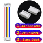 JST ZH1.5 5Pin Same-Side-Head Cable