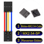 Molex 2.54mm MX2.54 5Pin Reverse-Side-Head Cable