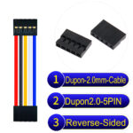 Dupont 2.0mm 5Pin Reverse-Side-Head Cable