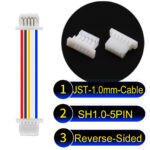 JST SH1.0 5Pin Reverse-Side-Head Cable