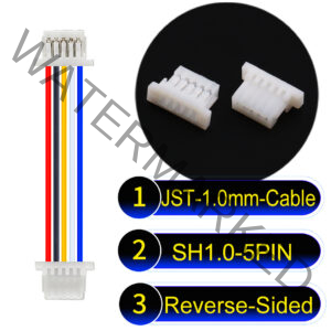 JST SH1.0 5Pin Reverse-Side-Head Cable