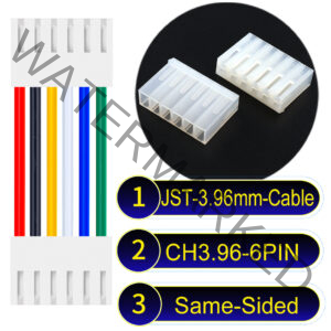 Molex KK3.96 6-Pin Same-Side-Head 3.96mm PVC Cable