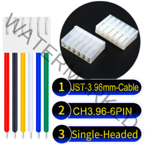 Molex KK3.96 6-Pin Single-Headed 3.96mm PVC Cable