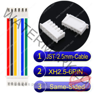 JST XH 6Pin Same-Side-Head Cable