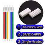 JST 2.0mm SAN2.0 6Pin Single-Headed Cable