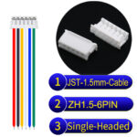 JST ZH1.5 6Pin Single-Headed Cable