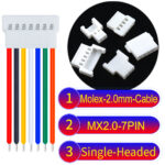 Molex MX2.0mm 7-Pin Male Single-Headed Cable