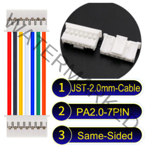 JST PA2.0 7Pin Same-Side-Head Cable