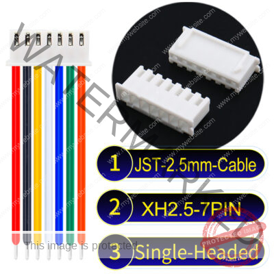 JST XH 7Pin Single-Headed Cable