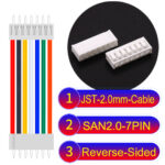 JST 2.0mm SAN2.0 7Pin Reverse-Side-Head Cable