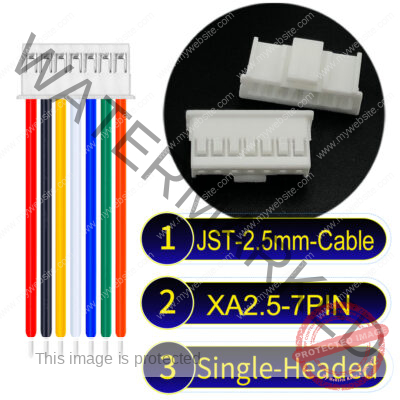 JST 2.5mm XA 7Pin Single-Headed Cable