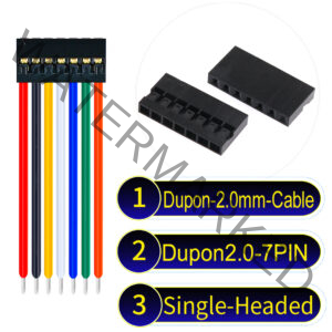 Dupont 2.0mm 7Pin Single-Headed Cable