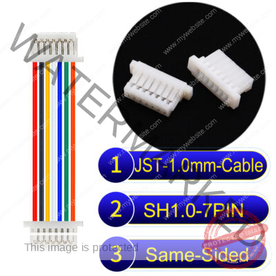 JST SH1.0 7Pin Same-Side-Head Cable