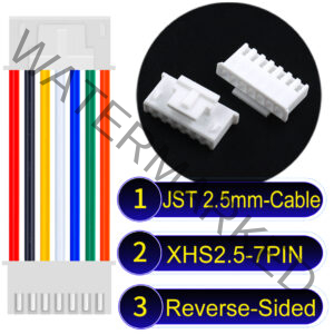 JST XHS2.5 with Belt Lock 7Pin Reverse-Side-Head Cable