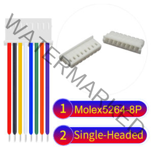 Molex KK 2.54mm MX5264 8Pin Single-Headed Cable